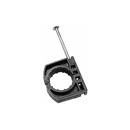 Thrifco Plumbing 1/2 Inch Plastic Single Nail Copper Pipe Clamp 5436233